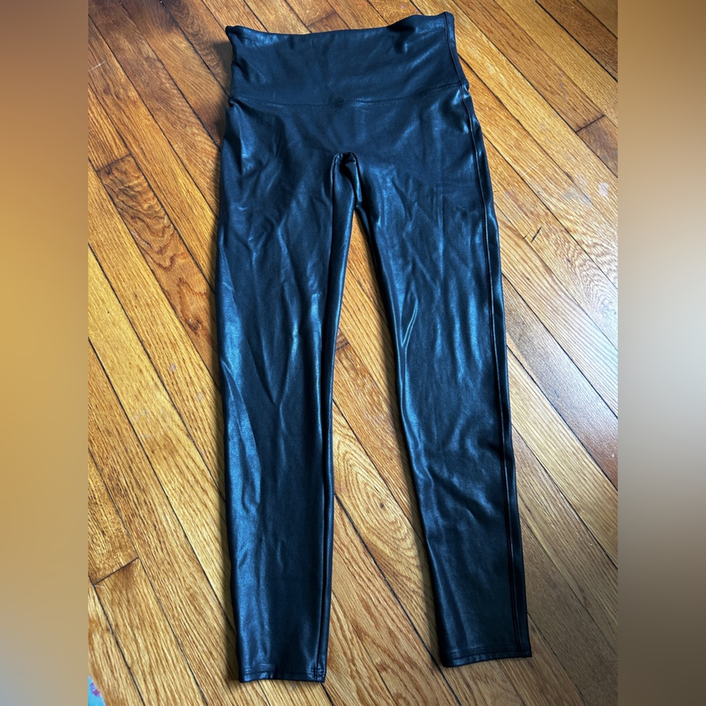 NWOT Spanx faux leather leggings, XL